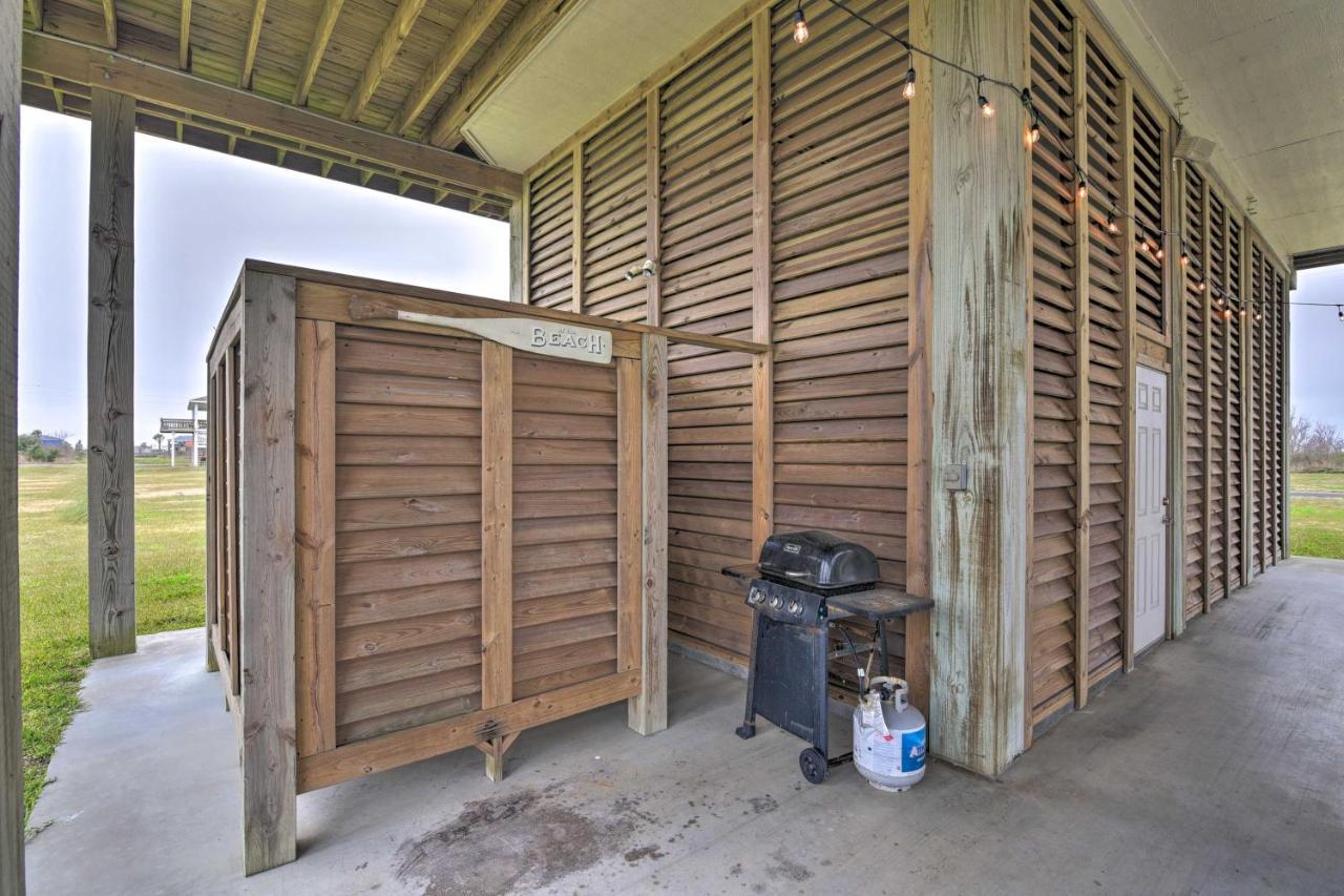 Coastal Port Bolivar Home - Walk To Beach! Bagian luar foto