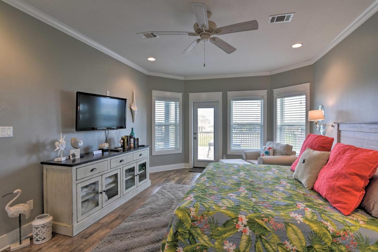 Coastal Port Bolivar Home - Walk To Beach! Bagian luar foto