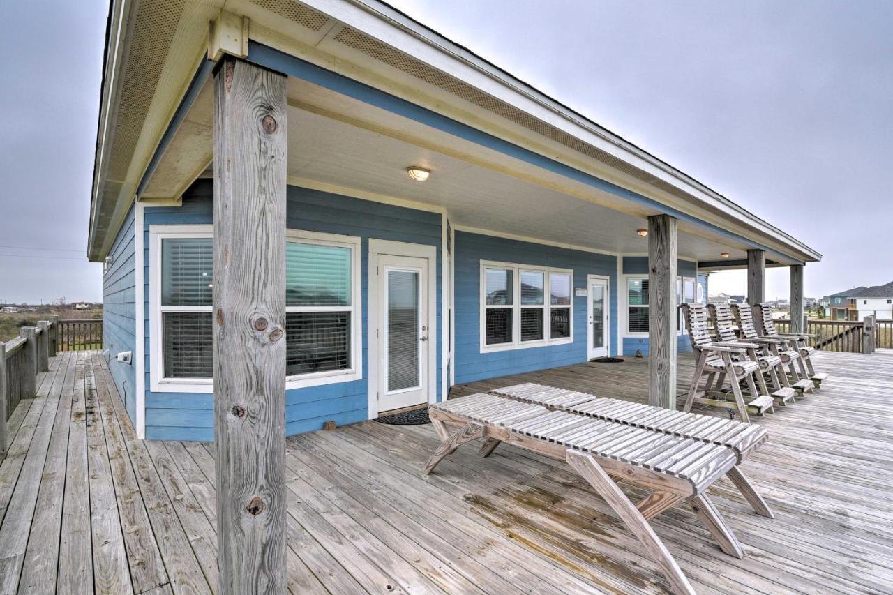 Coastal Port Bolivar Home - Walk To Beach! Bagian luar foto