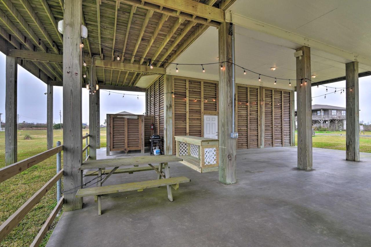 Coastal Port Bolivar Home - Walk To Beach! Bagian luar foto