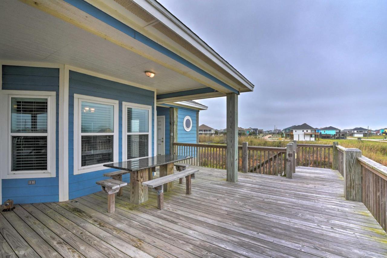 Coastal Port Bolivar Home - Walk To Beach! Bagian luar foto