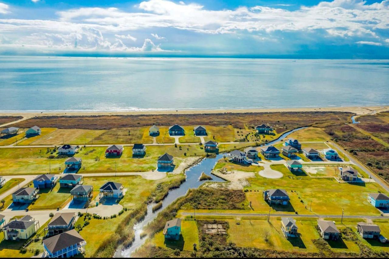 Coastal Port Bolivar Home - Walk To Beach! Bagian luar foto