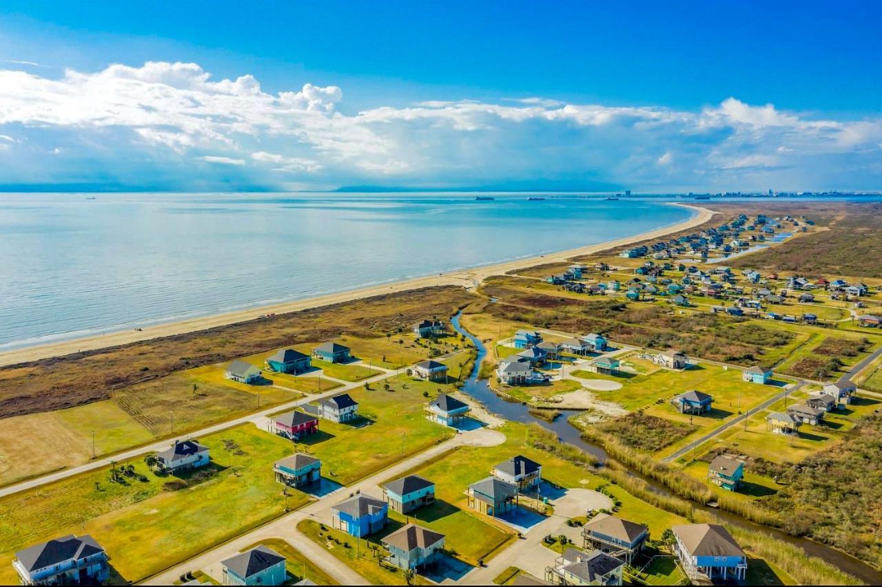 Coastal Port Bolivar Home - Walk To Beach! Bagian luar foto